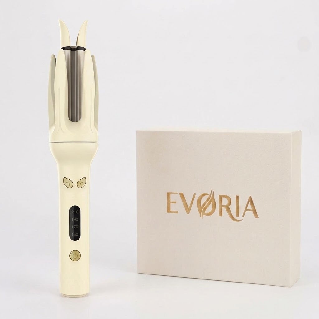 ✨ Evoria™ Automatic Hair Curler | Salon Curls at Home