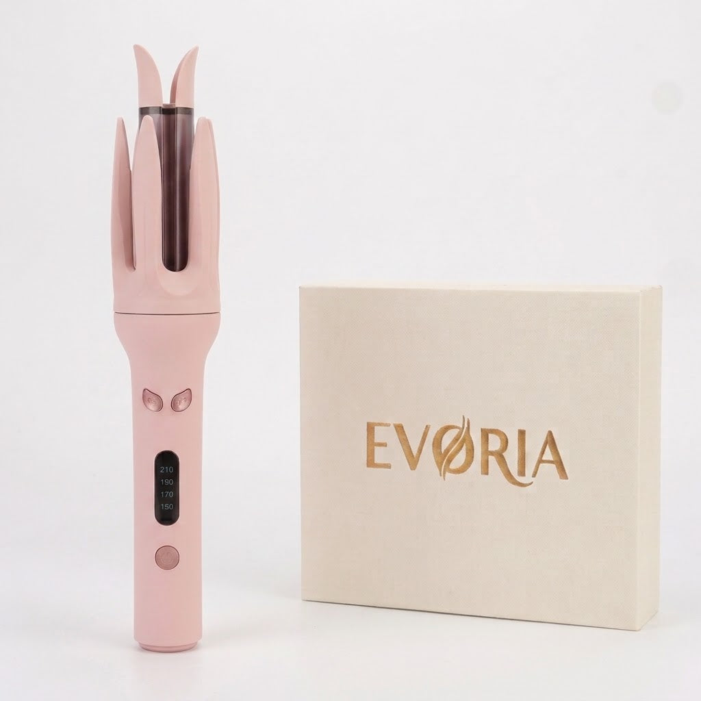 ✨ Evoria™ Automatic Hair Curler | Salon Curls at Home