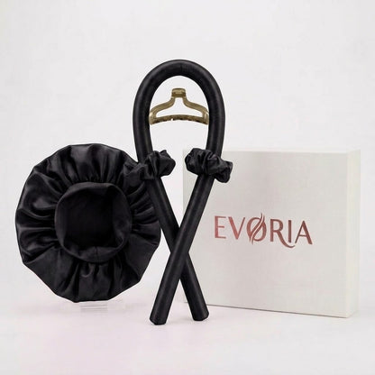 🌙 Evoria™ Luxury Overnight Curl Set | Effortless Overnight Curls